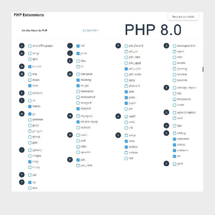 Sistema para automação de cobranças versão 1.0  - PHP 8.0