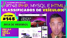 [[748]Ep: 145 - Criando model popup parte 1 - Classificados de Veiculos em PHP 8.4 - Maykon Silveira