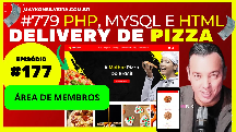 [ 779 ] - EP: 177 - Criando o carrinho de compras - parte 8   - Sistema de Delivery - Maykon Silveira
