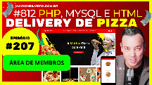 [ 812 ] - EP: 207 - Compra com o usuário logado - parte 12  -  Sistema de Delivery - Maykon Silveira