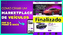 Apresentação do projeto finalizado  - Classificados de Veiculos em PHP 8.4 - Maykon Silveira