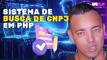 Como criar um sistema de Busca de CNPJ em PHP - Curso de PHP - Maykon Silveira - Programação Web