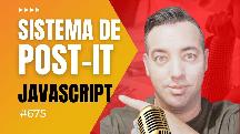 Como criar um sistema de post-it para gerar miniatura do youtube  e o sistema de arrastar e soltar com javascript  passo a passo - Maykon Silveira