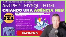 COMO CRIAR UM SITE DE AGÊNCIA EM PHP EPISÓDIO 24 - BACK-END EM PHP - MAYKON SILVEIRA - MSFLIX