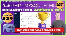 COMO CRIAR UM SITE DE AGÊNCIA EM PHP EPISÓDIO 29 - DEPLOY - ENVIANDO PARA SERVIDOR WEB E CPANEL