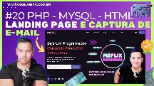 CRIANDO UMA LADING PAGE COM CAPTURA DE E-MAIL COM PHP, MYSQL, HTML5 E CSS3 - PASSO A PASSO DO ZERO