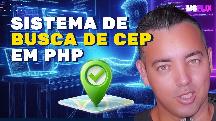 Criar um sistema para buscar endereço por CEP em PHP - curso de php 8.4 - search address by zip code - Curso de PHP - Maykon Silveira - Programação Web