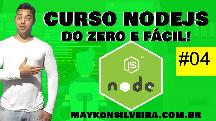 Curso NodeJS Aula 4 - Criando um servidor http NodeJs  - Maykon Silveira