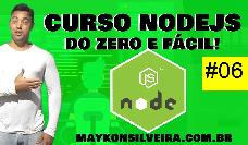 Curso NodeJS Aula 6 - Criando um servidor com express - NodeJS - Maykon Silveira