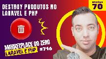 Ep 70 - Criar um Sistema Para Delatar Laravel - Recriando um Marketplace em PHP - Curso de laravel 11 -  Criando um Marketplace Estilo Shopee e Mercado Livre com Laravel 11 e PHP 8.3 - Curso de PHP 8.3 - Curso de Larave