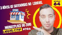 Episodio 64- Como chamar 3 níveis de categorias no laravel e jquery no nosso marketplace - Curso de laravel 11 -  Criando um Marketplace Estilo Shopee e Mercado Livre com Laravel 11 e PHP 8.3 - Curso de PHP 8.3 - Curso de Laravel 11