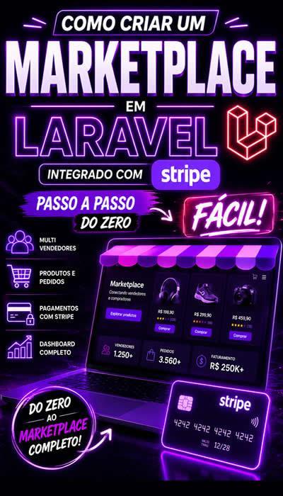 Maketplace do Zero em Laravel