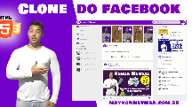 Recriando o Facebook  do Zero e Fácil Parte 1 - Curso de HML5, CSS E JAVASCRIPT - Maykon Silveira