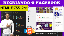 RECRIANDO O FACEBOOK PASSO A PASSO - CURSO DE HTML E CSS - Maykon Silveira