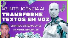 TRANSFORME TEXTOS EM AÚDIOS MULTILÍNGUE EM HTML E JAVASCRIPT PURO INTELIGÊNCIA ARTIFICIAL - MAYKON S